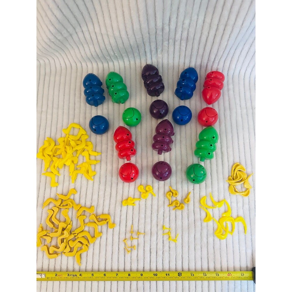 Vintage 1980s Cootie Game Parts